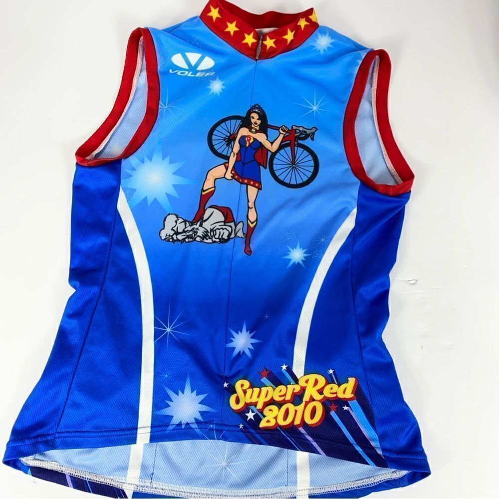 Volera Super Red 2010 Cycling Tank Top Size Small
